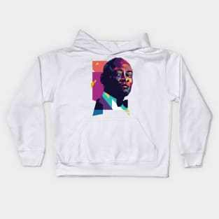 Khalid Abdul Muhammad Popart Kids Hoodie